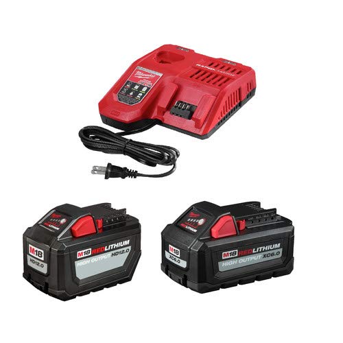 Milwaukee 48-59-1200P M18 18-Volt Lithium-Ion High Output HD12.0 Starter Kit