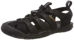 keen women's clearwater cnx sandal, black, 8.5