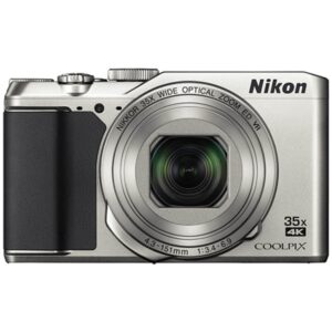 Nikon 26505B COOLPIX A900 20MP 4K WiFi Digital Camera w/ 35x Optical Zoom Silver + 16GB Deluxe Bundle - (Renewed)