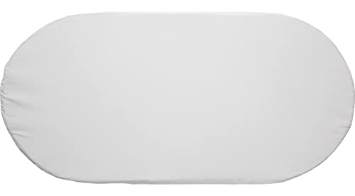 Fisher-Price Baby Bassinet Sheet, Machine-Washable Replacement Sheet for Cradle Mattress 31.63 X 15.75 Inches