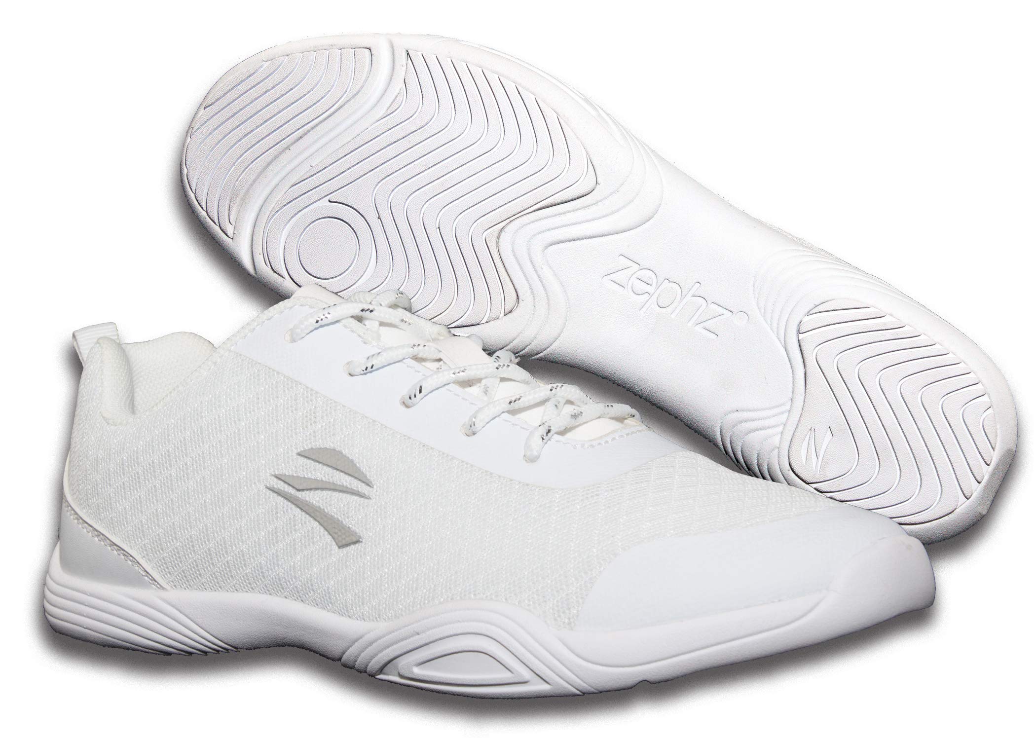 zephz Lightning Cheerleading Shoe Ladies 10 White