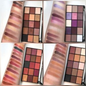 Makeup Revolution Reloaded Palette, Makeup Eyeshadow Palette, Includes 15 Shades, Lasts All Day Long, Vegan & Cruelty Free, Affection, 16.5g