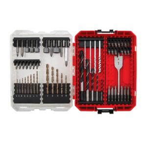 craftsman drill bit set, 60 pieces (cmaf1260)