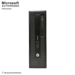 HP EliteDesk 800 G1 SFF Desktop,Intel i5,16GB RAM,256GB SSD,Win10 Pro(Renewed)