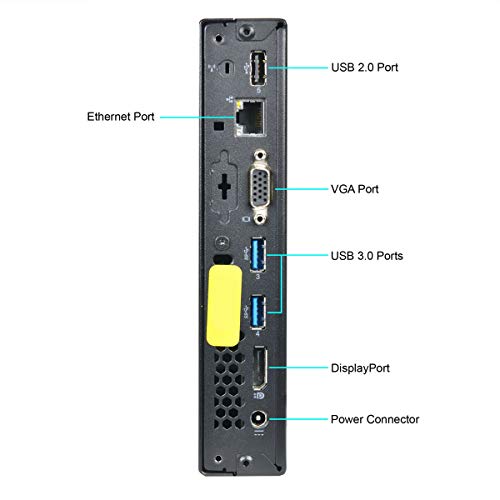 Lenovo ThinkCentre M92p Tiny Desktop - Core i5 Up to 3.6GHz, 8GB RAM, 240GB SSD, Windows 10 Pro (Renewed)