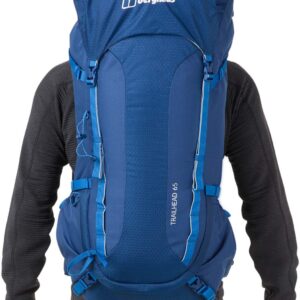 Berghaus Unisex Backpack Hiking Trailhead, Deep Water, 65 Liters