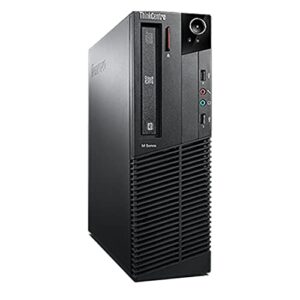 lenovo thinkcentre m82 sff high performance business desktop computer, intel core i5-3470 up to 3.6ghz, 16gb ddr3, 128gb ssd, dvd, windows 10 professional (renewed)