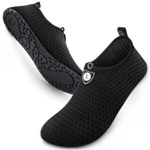 simari water shoes womens mens quick-dry barefoot for beach swim surf yoga sws001 circular black