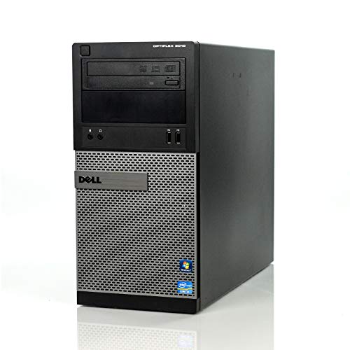 DELL OPTIPLEX 3010 Mini Tower Computer PC Intel Core i5 3470 up to 3.6G, 8G, 240G SSD, DVD, VGA,HDMI, Win 10 64 bit-Multi-Language Support English/Spanish/French(CI5)(Renewed)