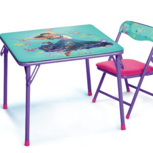 Disney Encanto Kids Table & One Chair Set, Junior Table for Toddlers 20" x 20" x 16.4"H