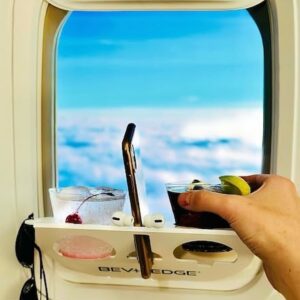 BEVLEDGE - Airplane window organization station - - One of the HOTTEST new travel accessories ! MAKES AN EXCELLENT GIFT FOR ANY TRAVELER!!