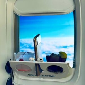 BEVLEDGE - Airplane window organization station - - One of the HOTTEST new travel accessories ! MAKES AN EXCELLENT GIFT FOR ANY TRAVELER!!