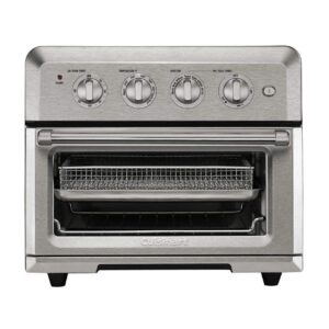 Cuisinart TOA-60 Air Fryer Toaster Oven, Silver (Renewed)