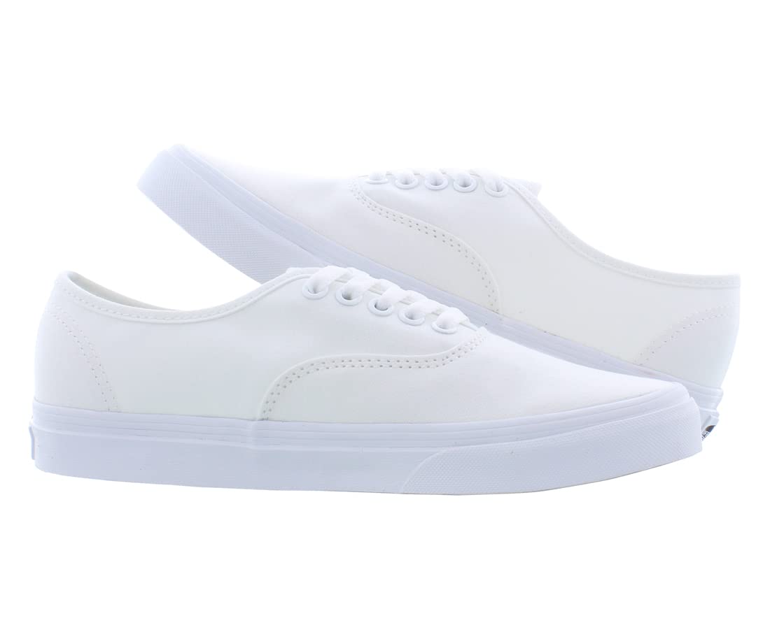 Vans Authentic Casual Shoes Size Men's 8.5 / Women's 10 True White