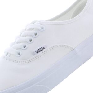 Vans Authentic Casual Shoes Size Men's 8.5 / Women's 10 True White