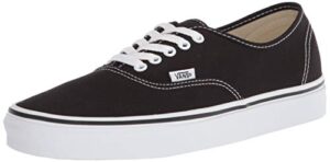 vans u authentic, unisex adults’ sneakers black/white