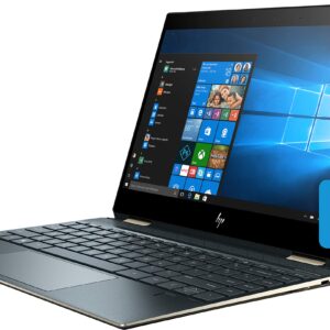 HP Spectre x360 13 2-in-1 Laptop: Core i7-8565U, 16GB RAM, 512GB SSD, 13.3" 4K UHD Touchscreen Display, Backlit Keyboard, Fingerprint Reader