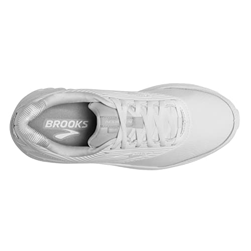 Brooks Women's Addiction Walker 2 Walking Shoe - White/White - 9 Narrow