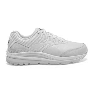 Brooks Women's Addiction Walker 2 Walking Shoe - White/White - 9 Narrow