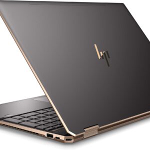 HP Spectre x360 2-in-1 Laptop, 15.6" 4K UHD Touchscreen, Intel Core i7-8565U Processor up to 4.6GHz, 16GB RAM. 256GB SSD, Backlit Keyboard, Wireless-AC, Windows 10 Home (15.6 Inch, Dark Ash Silver)