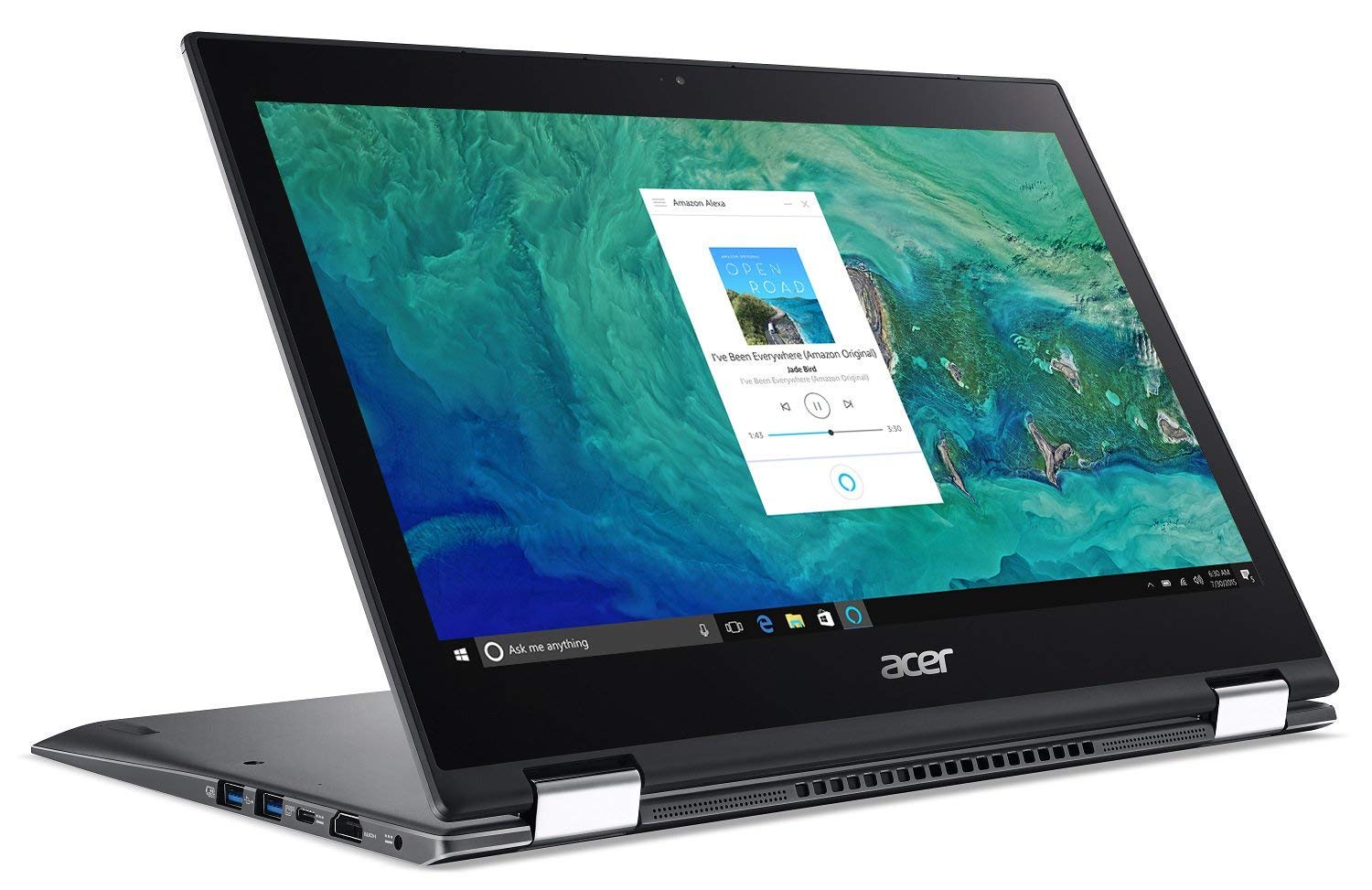 Acer 13.3" Spin 5 Laptop Intel Core i7-8550U 1.8GHz 8GB Ram 256GB SSD Windows 10 Home (Renewed)