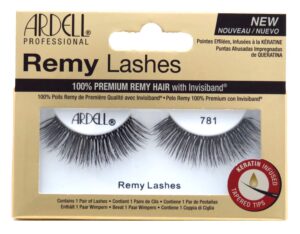 remy #781 black lashes (6 pack)