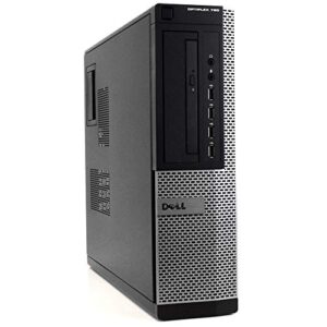 DELL Desktop Computer Package with 22in Monitor(Brands May Vary)(Core I5 Upto 3.4GHz,8GB,1T,VGA,HDMI,DVD,Windows 10-Multi Language Support-English/Spanish/French) (CI5)(Renewed)