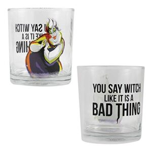 Disney - Villains: Set of Four 10 oz. Glasses