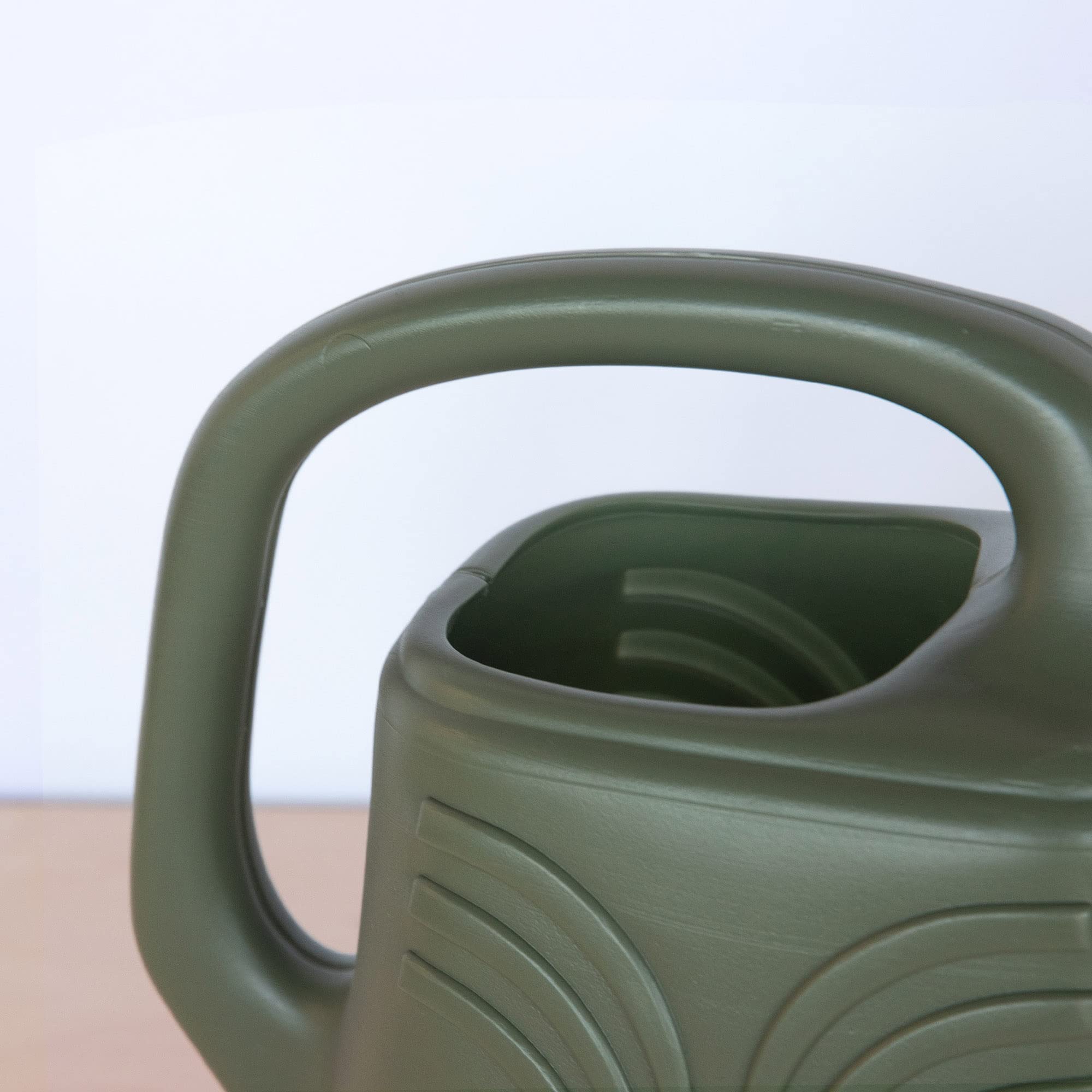 Bloem Promo Watering Can: 2 Gallon Capacity - Living Green - Durable Resin, Removable Nozzle Spout, Two Handles, Wide Mouth, for Indoor and Outdoor Use, Gardening