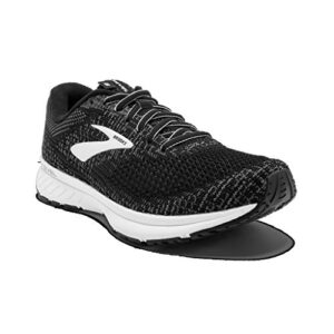 Brooks Womens Revel 3 Running Shoe - Black/Blackened Pearl/White - B - 11.5