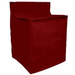 heavyweight zippered & quilted washing machine cover