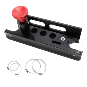 mfc roll bar aluminum fire extinguisher mount kit compatible with for jeep wrangler tj jk jku jl gladiator jt utv polaris rzr ranger