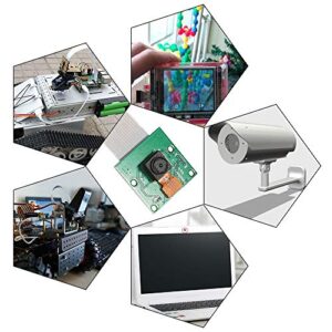 DORHEA Raspberry Pi Mini Camera Video Module 5 Megapixels 1080p Sensor OV5647 Webcam for Raspberry Pi Model A/B/A+/B+, Pi 2B and Raspberry Pi 3B, Pi 3 B+, Raspberry Pi 4 B