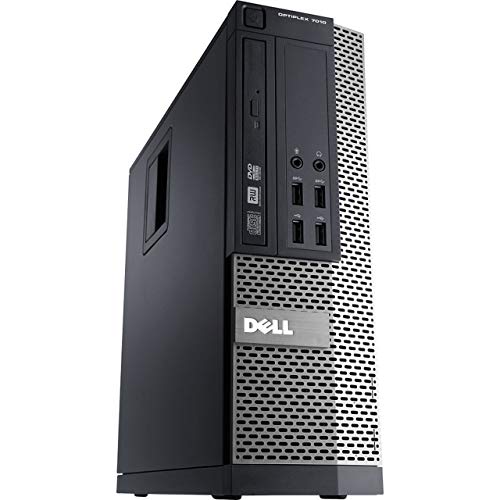 Dell Optiplex 7010 SFF Desktop PC (Renewed) (I5-3470 3.2GHZ 8GB 128GB SSD Windows 10 Pro)