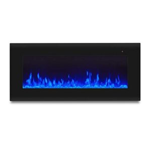 Real Flame Corretto Electric Fireplace, 40", Black