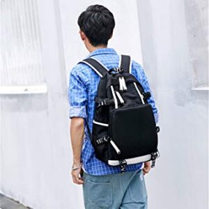 GO2COSY Casual Canvas Backpack Daypack Student Bag School Bag Laptop Bag Bookbag Color-a80