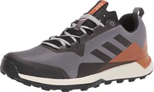 adidas outdoor women's terrex cmtk trail running shoe, grey four/black/tech copper, 15 d us