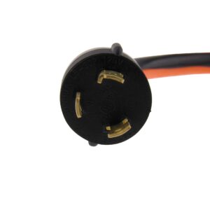 Nema L5-30 Generator Power Cord 3 Wire 10 Gauge 125v 30 Amp (Pigtail Adapter L5-30P to 5-15R)