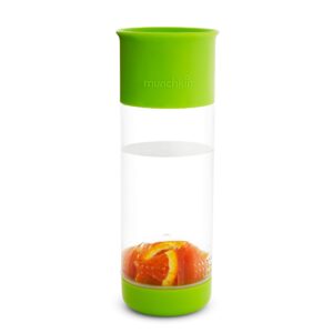 munchkin® miracle® 360 fruit infuser water bottle, 20 ounce, green