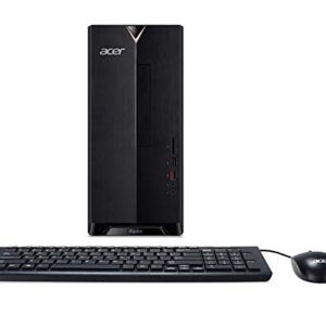 Acer Aspire TC-885-ACCFLi5O Desktop, 8th Gen Intel Core i5-8400, 8GB DDR4 + 16GB Optane Memory, 2TB HDD, 8X DVD, 802.11ac WiFi, Windows 10 Home