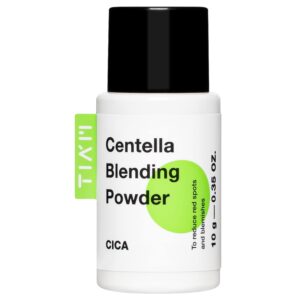 tiam centella blending powder, cica powder, sebum control, reduce acne marks, asiaticoside, madecassic acid, asiatic acid, 0.35 oz