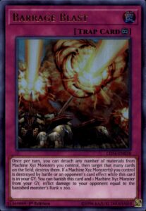 yu-gi-oh! - barrage blast - led4-en038 - legendary duelists: sisters of the rose - 1st edition - ultra rare