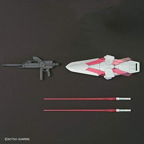 Bandai Hobby HGUC #222 Narrative Gundam C Pack Gundam NT 1/144, White/Red, Model:BAS5056760