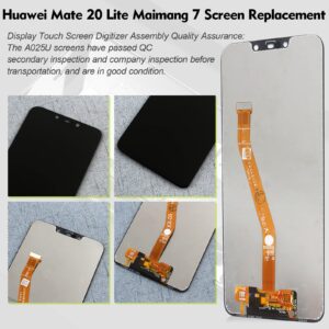 LCD Screen Replacement for Huawei Mate 20 Lite SNE-LX1 SNE-LX3/Maimang 7 2018 6.3" LCD Display Touch Screen Digitizer Assembly with Tools