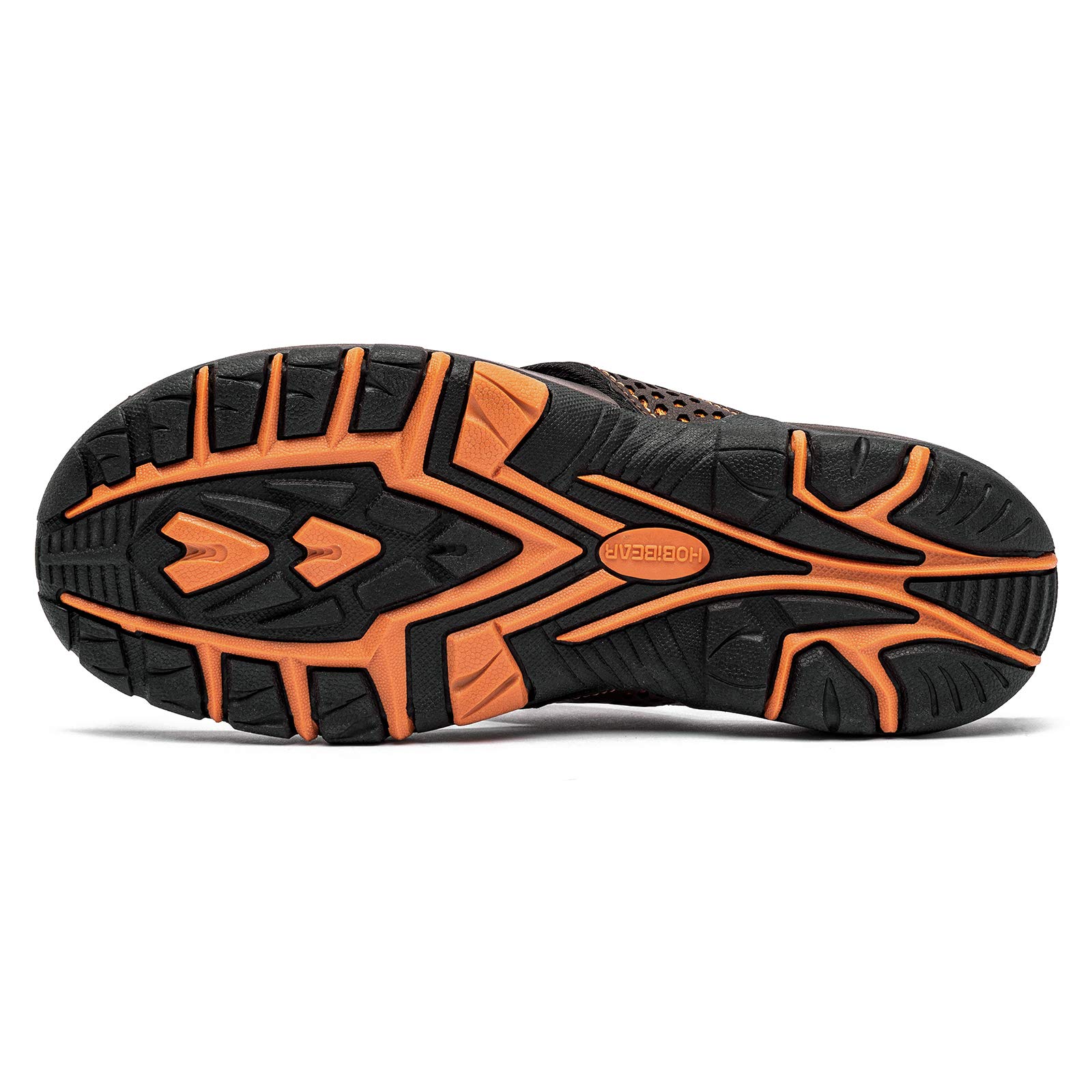GUBARUN Mens Sport Flip Flops Comfort Casual Thong Sandals Outdoor(Brown 1, 11)