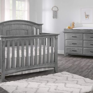 Oxford Baby Universal Changing Topper for Kenilworth/Willowbrook 6 Dr Dresser, Graphite Gray