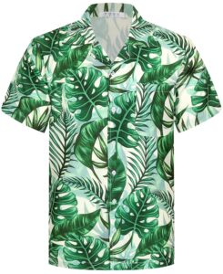 aptro men's hawaiian shirt relaxed fit casual short sleeve shirts hws032 l