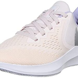 Nike Womens Zoom Winflo 6 Running Trainers CK4475 Sneakers Shoes (UK 5 US 7.5 EU 38.5, Pale Pink Metallic Silver 600)