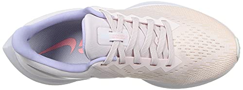 Nike Womens Zoom Winflo 6 Running Trainers CK4475 Sneakers Shoes (UK 5 US 7.5 EU 38.5, Pale Pink Metallic Silver 600)