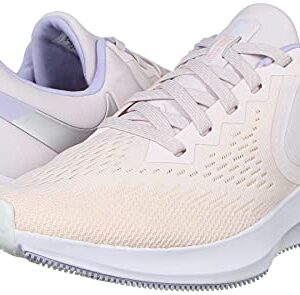 Nike Womens Zoom Winflo 6 Running Trainers CK4475 Sneakers Shoes (UK 5 US 7.5 EU 38.5, Pale Pink Metallic Silver 600)